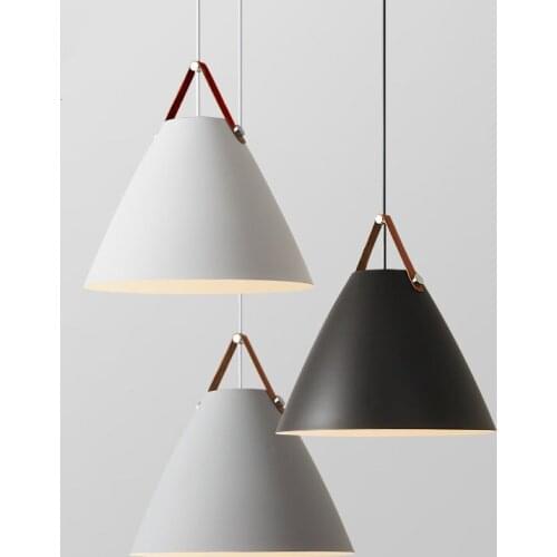 Modern minimalist led dining room kitchen chandelier Nordic creative personality coffee shop home bar restaurant chandelier