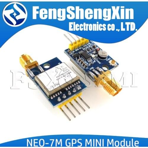 1PCS NEO-7M GPS MINI Module Satellite Positioning Board 51 SCM MCU for Arduino STM32 C51 GPS Module