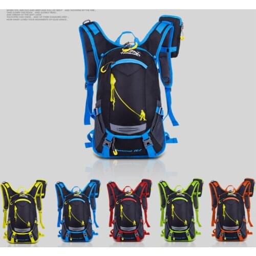 Waterproof Backpack Outdoor Sport Backpack Camping Hiking Cycling Water Backpack with 2L Water Bag
