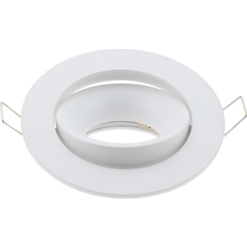 Recessed LED Ceiling Light Adjustable Frame MR11 Bulb Cutout 85MM GU10 LED Ceiling Downlight Lighting Fixtures
