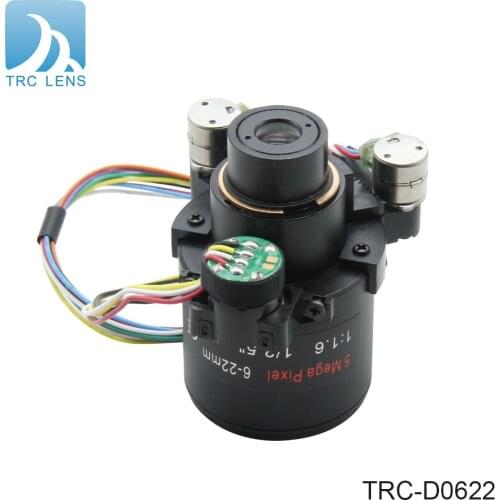 Zoom lens camera lens m14 interface in-line lens assembly optical lens long focal length 22m magnifying lens