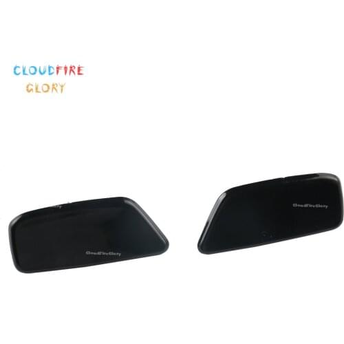 86636SC030 86636SC020 Pair Front Left+Right Headlight Washer Nozzle Cover Unpainted For Subaru Forester 2009 2010 2011 2012