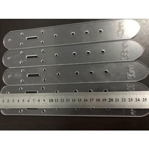 Acrylic Mould for Belt Making, Acrylic Template for Bleting Hole Punching