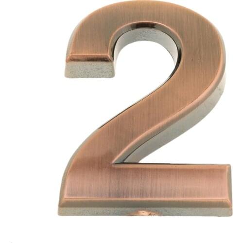 Antique Home Office 5cm Door Numbers Room Plate Address House Decorative Digits Number 0--9 Hotel Signs