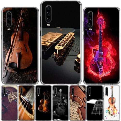 Musical instruments Phone Case For Huawei P40 P30 P20 P10 Mate 10 20 30 Lite Pro P Smart Z Plus 2019 Cover Shell Coque