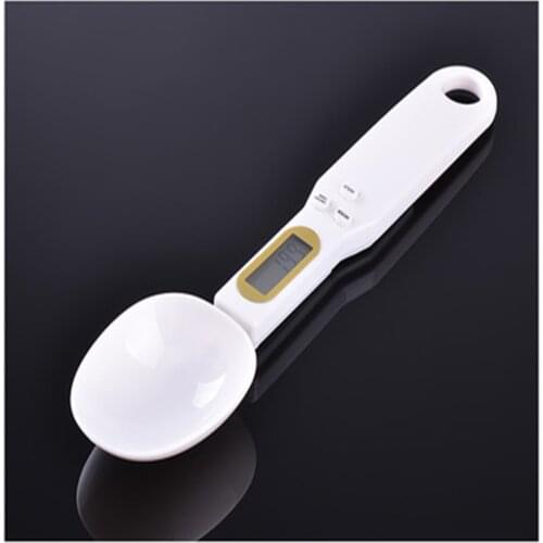 Digital Kitchen Measuring Spoon 500g/0.1g Electronic Digital Spoon Scale Hangable Mini Kitchen Scales Baking Accessories LCD