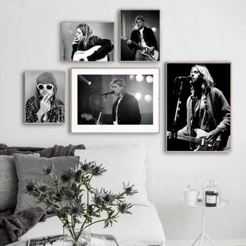 Kurt Coban Rock Singer Star Band Art Poster Picture Canvas Print Painting Room Modern Furniture Decoration Wall Painting