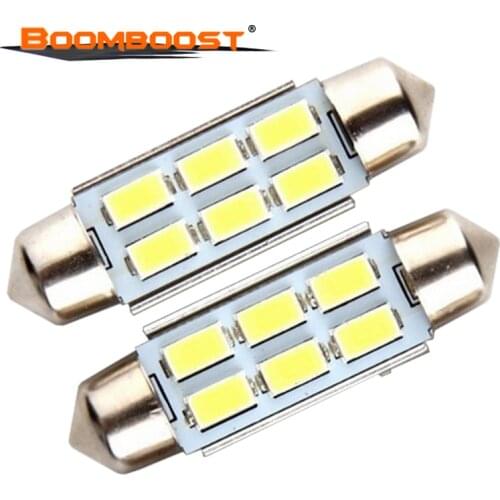 One Pair Best Selling Led Festoon Car Interior Light Lamp C5W 5730 5630 9SMD Dome Map Bulb Light 12V