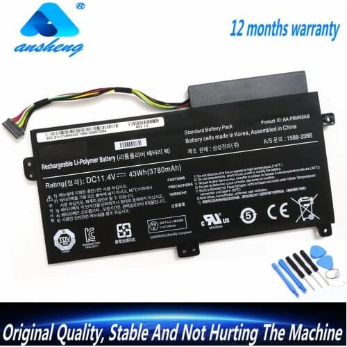 Genuine AA-PBVN3AB Laptop Battery For Samsung NP470 NP51OR5E NP510R5E BA43-00358A NP370R4E NP510 NP370R5E 1588-3366 NP450R5E