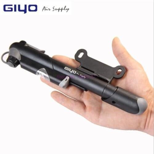 By DHL 20pcs GIYO 41S 61S Mountain Bike Road Bicycle Pump Barometer Gauge 100 PSI High Pressure Mini Cycling Air Pumps practical