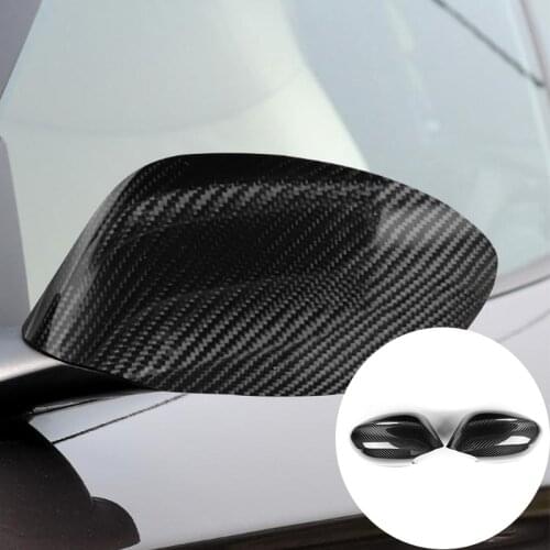 Real Carbon Fiber Rear View Mirror Cover Cap For BMW Z Serie Z4 E89 2009-2015 Car Side Door Rearview Casing Car-Styling