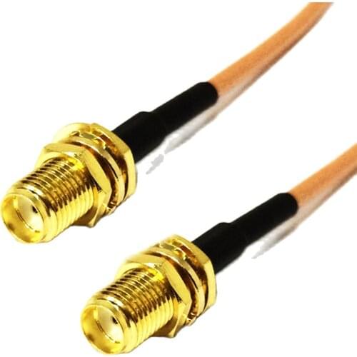 RF SMA Female Jack Switch SMA Female Jack Pigtail Cable RG316 15CM For Wireless Router Wholesale