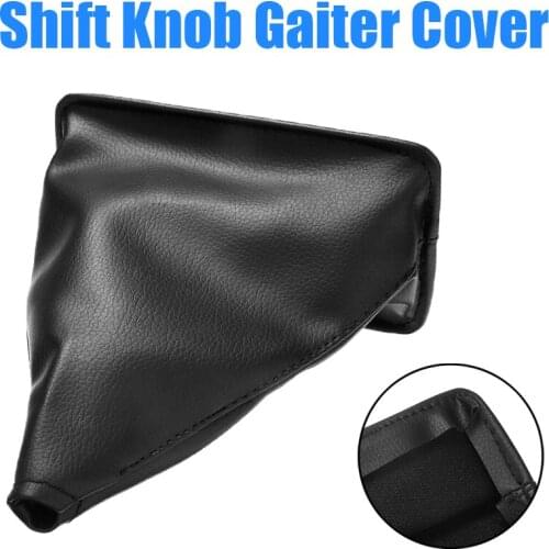 Fit For Toyota Corlla ex 1998-2009 Black PU Leather Auto Gear Shift Knob Stick Boot Gaiter Glove Car Accessories