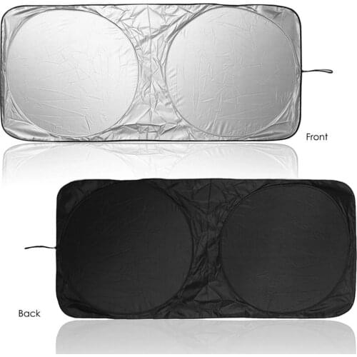 Holvwow UV Protection Shield Universal Front Rear Car Window Sunshade Sun Shade Visor Windshield Cover Auto Car SunShade Anti Sn
