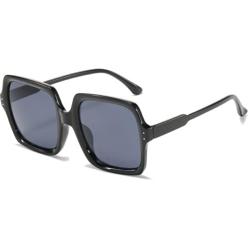 Vintage Oversize Square Sunglasses Women Luxury Brand Big Frame Women Sun Glasses Fashion Gradient Female Glasses Oculos De Sol