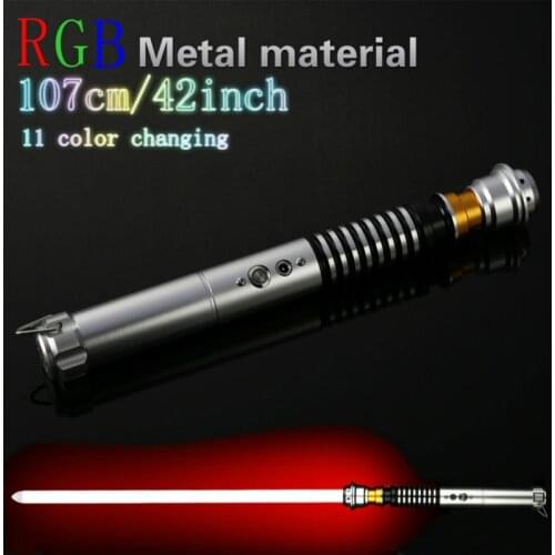Led Lightsaber, Cosplay Lightsaber And Sound Saber, Color Changing Metal Light Rod, Light Toy Laser Saber