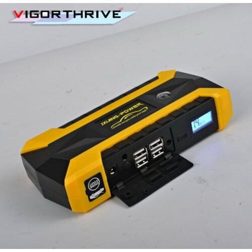 Best Selling Portable Battery Charger Portable Mini Car Jump Starter Booster Power Bank For 12V Car