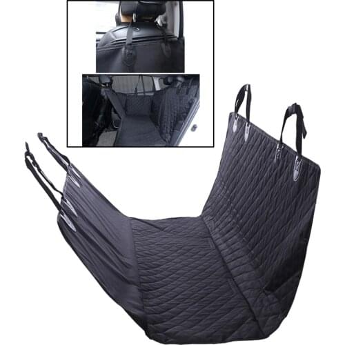 Dog Car Backseat Cover Waterproof Nonslip Hammock for Dogs & Cats Adjustable