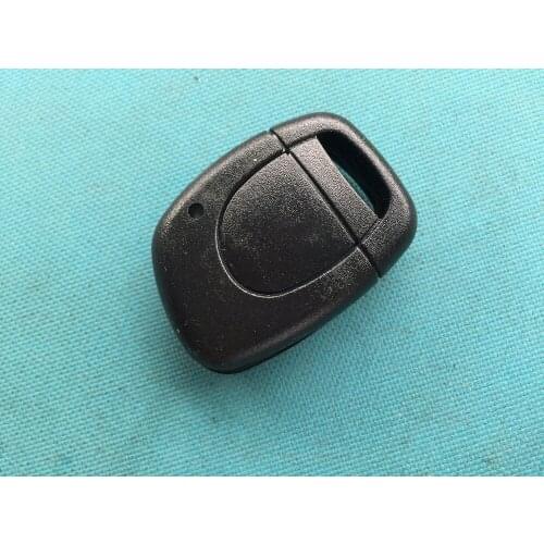 ZABEUDEIR 5pcs/Lot of New Replacement Key Case For Renault 1 Button Remote Key FOB Shell Cover Uncut Key Blade Only Blank Auto