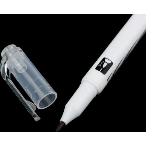 1 X Dual Tips Skin Marker Pen Scribe Piercing Tool Body Art