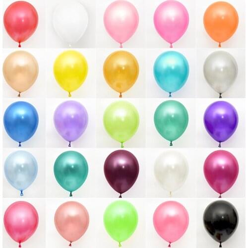 10pcs/20pcs mixed colorful latex helium blue red pink balloons college graduation wedding party childrens toys baby shower
