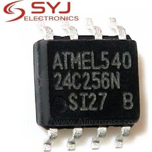 10pcs/lot AT24C256N-10SU-2.7 AT24C256 24C256 SOP-8 In Stock