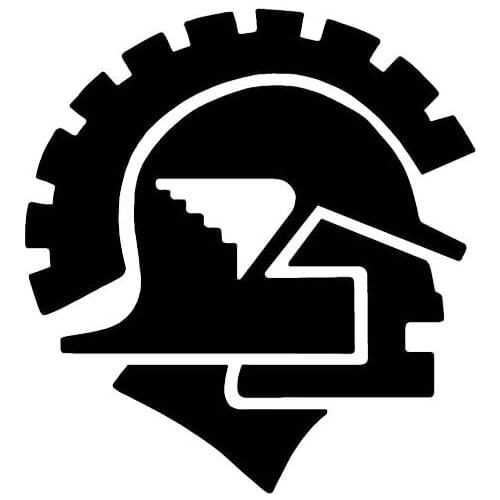 13*12CM Oem Gorgeous Holy Cool Knight Soldier Covering The Body Warrior Car Sticker Black/Silver Vinyl c1-6950