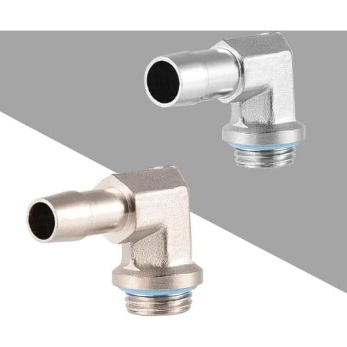 2pcs G1/4'' 90 Degree Elbow Hose Adapter for Computer Water Cooling System