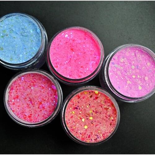 1oz (30g jar) Neon Glitter FULL COLLECTION Glitter Chameleon Acrylic Collection, Pre – Mixed Glitter Acrylic Collection,jkjuy767