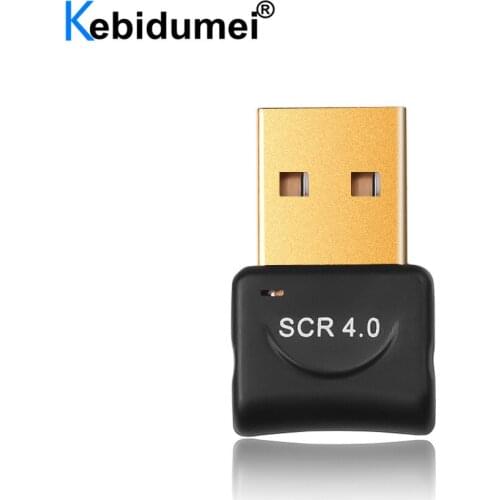 Kebidumei Wireless Dongle Mini USB Bluetooth Dongle Adapter V4.0 Dual Mode For Win Xp Win7/8 Laptop PC phone