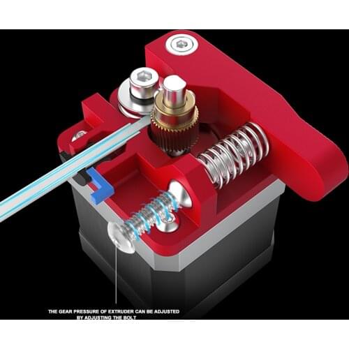 3D Printer Parts J-Head Extruder Aluminum Block Upgrade Extruder 1.75mm Filament for Creality 3D Ender-3/Ender-5/CR-10/CR-20 Pro
