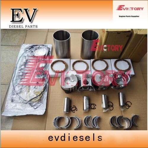 For Yanmar VIO20-1 engine overhaul kit 4TNV88 4TNV88T piston+ring+liner+bearing+gasket