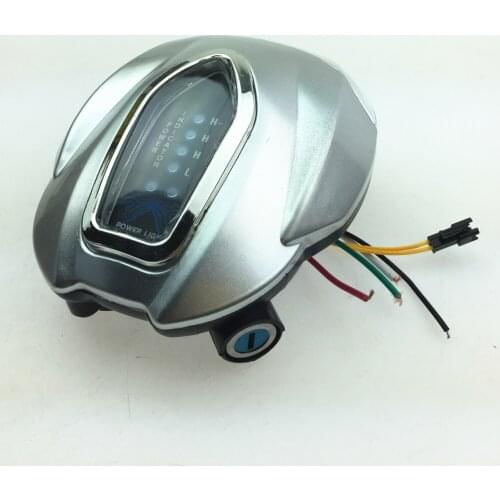 Electric vehicle instrument accessories 48v simple electric vehicle led headlight power display table assembly