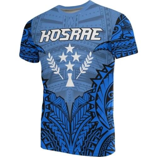 Kosrae 3D Printed t shirts for men Tribal Culture Polynesian Tattoos Turtle Man/Woman Harajuku Streetwear Tshirts Short sleeve