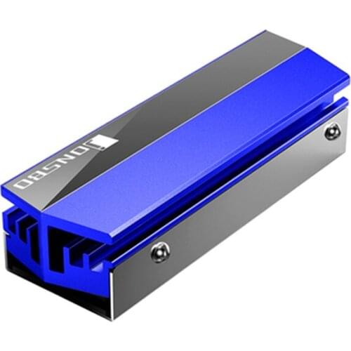 Jonsbo M.2 Solid State Hard Disk Radiator Full Aluminum Cooler Heat Sink Thermal conductive sheet for NVME 2280SSD Hard Drive