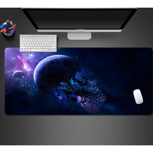 Colorful Planet Game Mouse Pad Personalized Creative 3D Cool Natural Rubber Best-selling Office Computer Keyboard And Mouse Pads