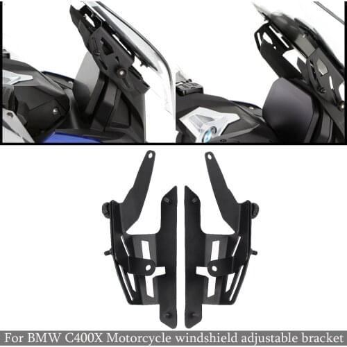 Motorcycle windscreen bracket adjustable windscreen windshield stand For BMW C400X C 400 X C400 X