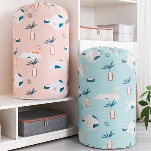 Lightweight Great Adorable Quilt Storage Bag Supplies Portable Storage Bag Eye-catching for Household