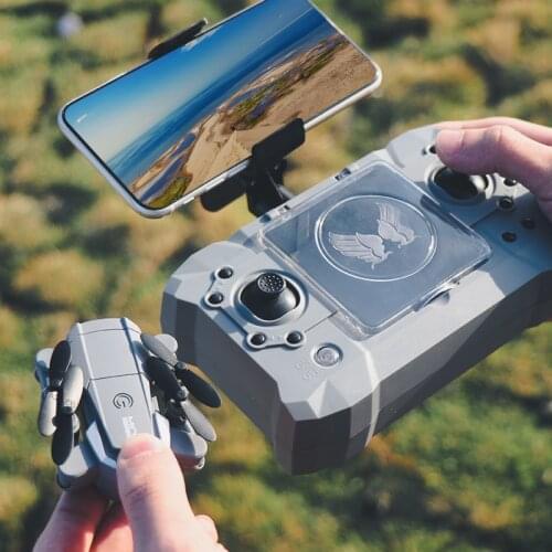 Pocket Mini 4k HD Drone Fixed height rc helicopter Gravity induction stunt roll long battery life UAV Aerial Quadrocopter toys