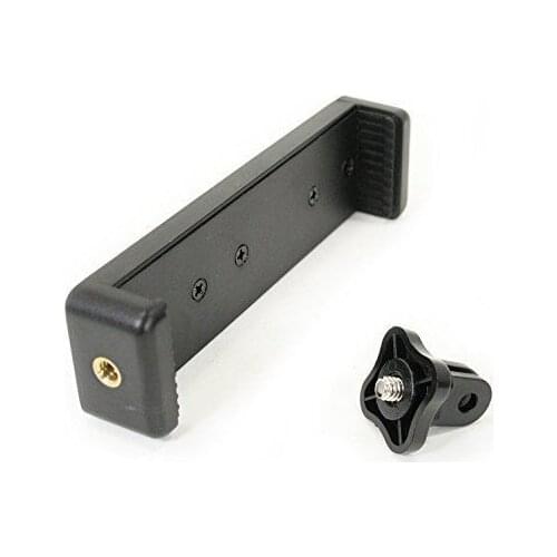 Pad Mini Tablet to Tripod Mount Adapter (+ Screw Adapter) fr Small Tablets Phablets. Easily Mount or attach a Small Tablet