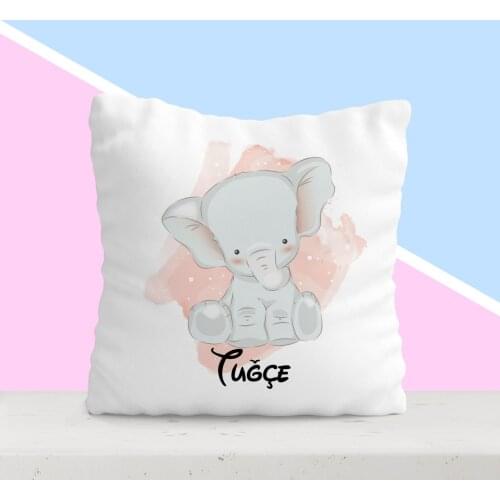 Personalized Is Child White Yastık-7