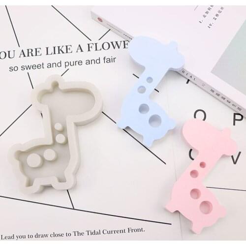 Cute Giraffe Silicone Mold Fondant Mould Cake Decorating Tools Chocolate Gumpaste Molds, Sugarcraft Kitchen Gadget