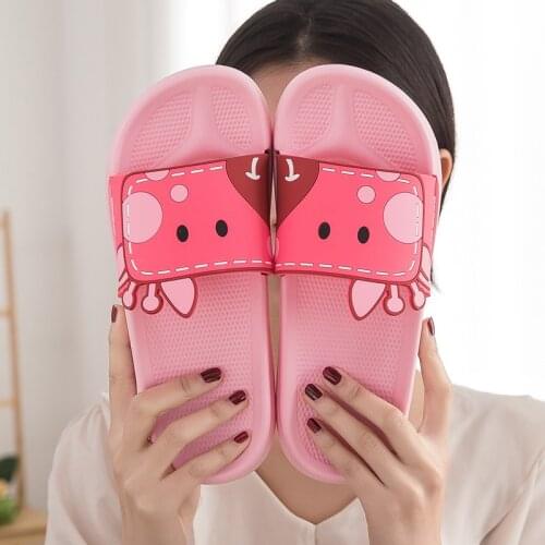 Slipper womens summer bathroom non-slip indoor bath home cute four seasons universal home men cool slippers eva wear-resistant