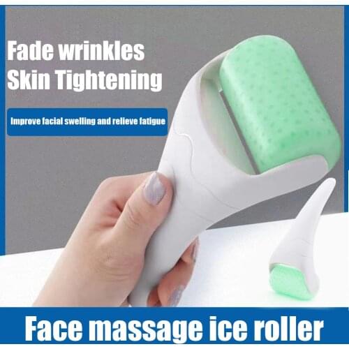 Face Roller Ice Roller Massage Handheld Skin Tighten Device Face Lift Massage Anti-wrinkles Pain Relief Face Lifting Skin Care