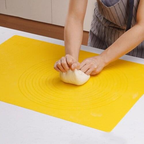 Increase Thicker Top Quality Silicone Dough Pad Baking Mat Pastry Rolling Kneading Pad Kitchen Tool Non-stick Embossed Scale