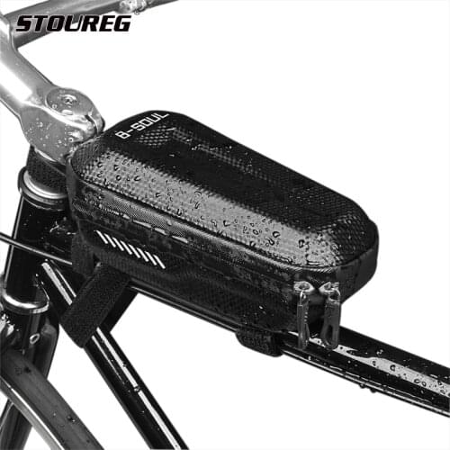 Waterproof Bicycle Bag Handlebar Bag Front Tube Frame Cycling Bags MTB Road Bike Bag Bike Pouch Holder Bicycle Accessories