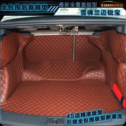 No Odor Wholy Surrounded Waterproof Non Slip Car Trunk Mats Durable Carpets for AVEO/CRUZE/CAPATIVA/TRAX/MALIBU