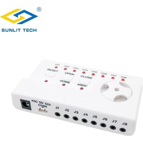 WLD-806 Water Leak Detector Alarm Unit Central Controller for Home Security Wired Water Leakage Sensor Alarm System