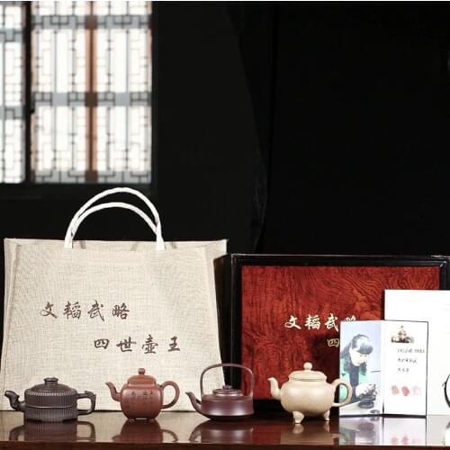 Famous all hand yixing pot recommended ore iv king ceramic tea-pot travel tea set gift on sale