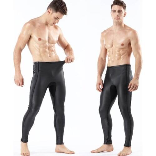 2mm CR light leather Diving Pants Scuba thermal Swimming Pants for Men Snorkeling Pants spearfishing Rowing Surfing trousers